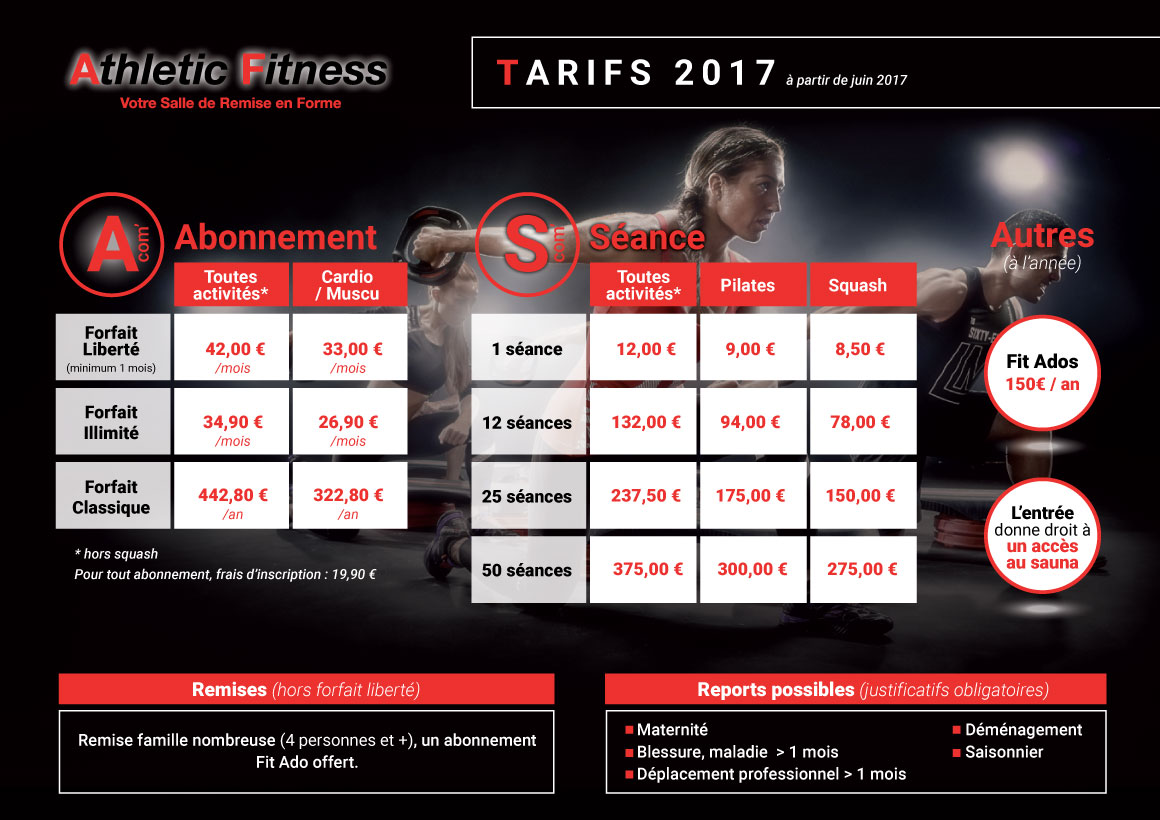 Athletic Fitness Challans - Salle de sports et remise en forme
